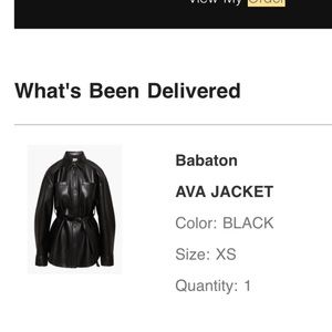 sold out aritzia ava jacket! new and perfect for fall